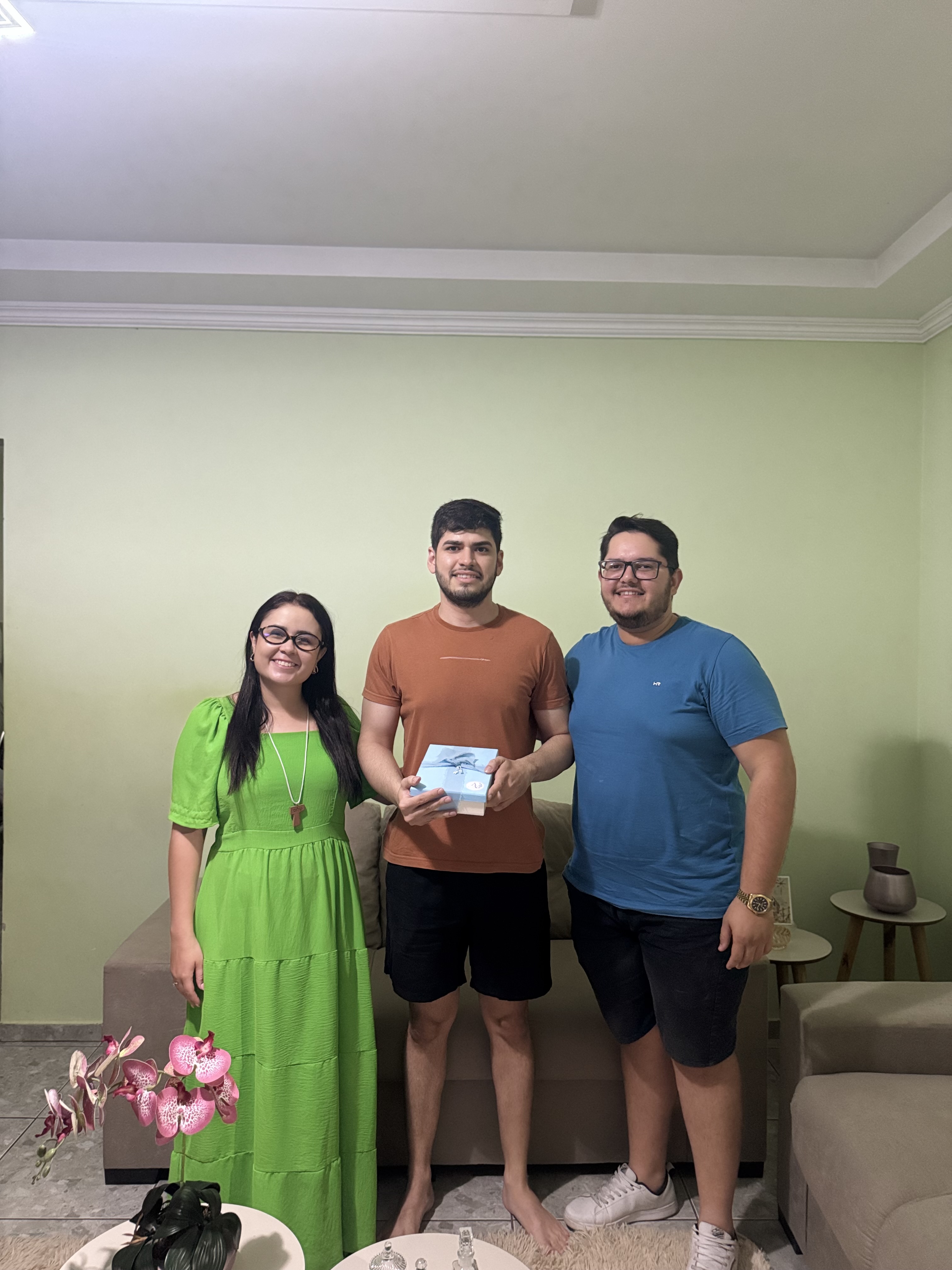 Entrega do convite ao padrinho