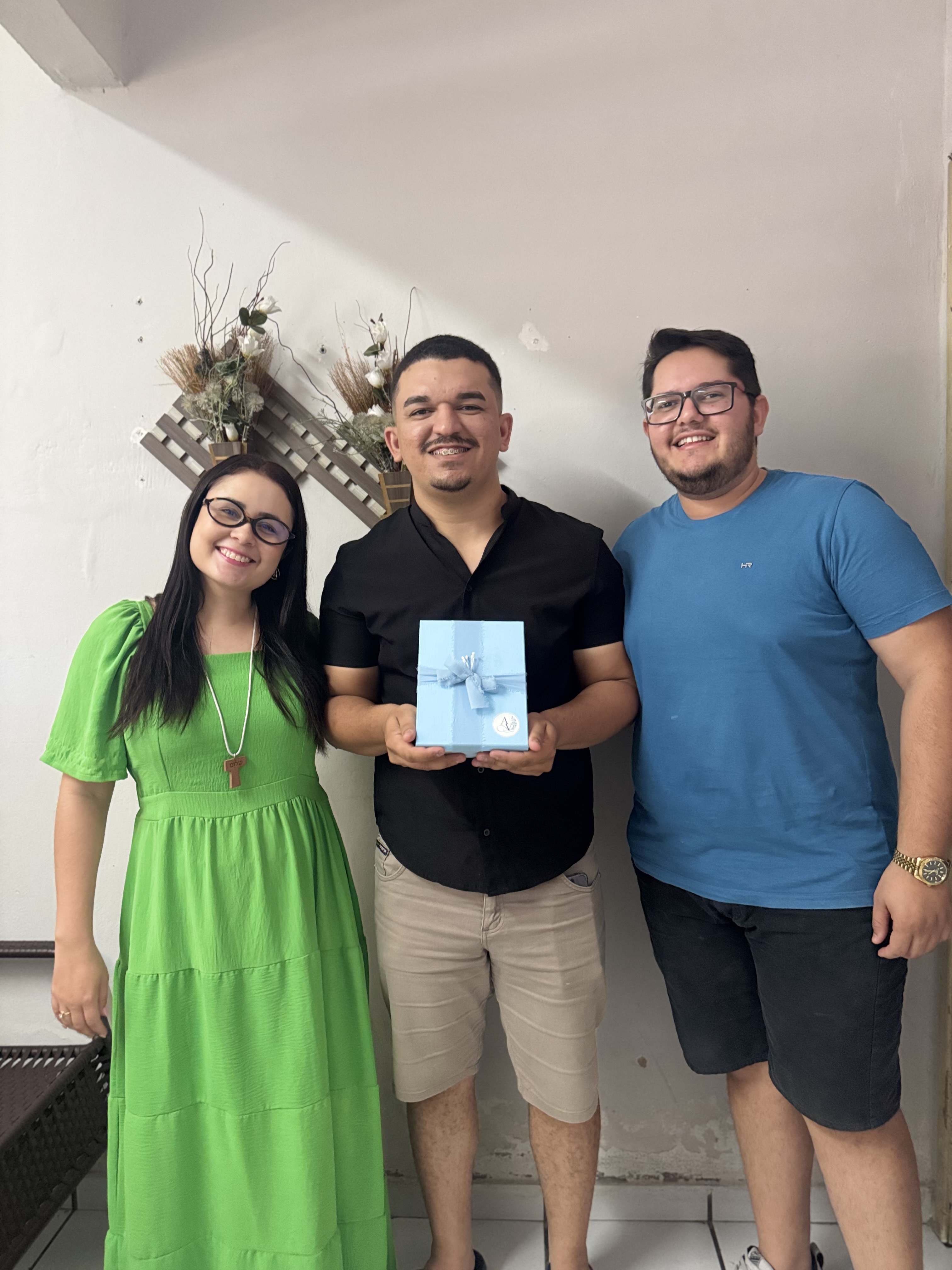 Entrega do convite ao padrinho